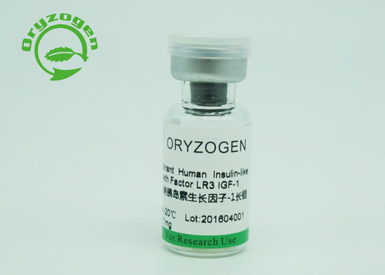 Bioactivity блоков R3 1 X10^6/Mg конюшни рекомбинатное IGF 1 очищенности больше чем 90% длинный