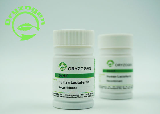 ℃ Storaged порошка 2-8 животного компонентного свободного рекомбинатного Lactoferrin рыжеватокоричневое свободное