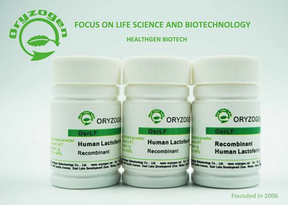 Lactoferrin Russetish очищенности больше чем 95% рекомбинатный человеческий лиофилизовал порошок 80KD