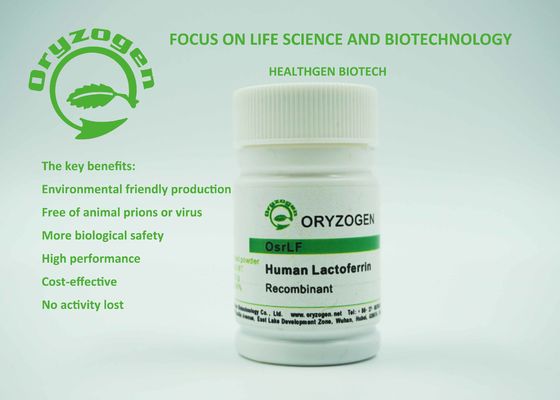 Реагенты человеческого рекомбинатного протеина Lactoferrin OsrhLF биологические для Biopharmaceuticals