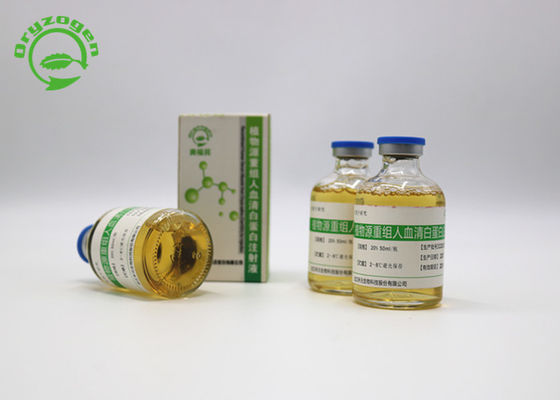 RHSA очищенности альбумина сыворотки жидкостное 99% Cryopreservation клетки рекомбинатное человеческое