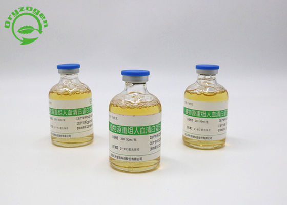 Молекулярная жидкость альбумина сыворотки веса 65 KD рекомбинатная человеческая в клеточной терапии