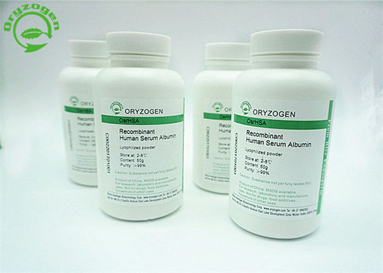 Альбумин Oryza Sativa рекомбинатный человеческий для диагностик CAS No.70024 90 7