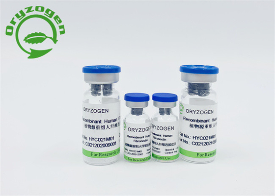 Сыворотка свободное рекомбинатное человеческое Fibronectin зерна риса 86088-83-7